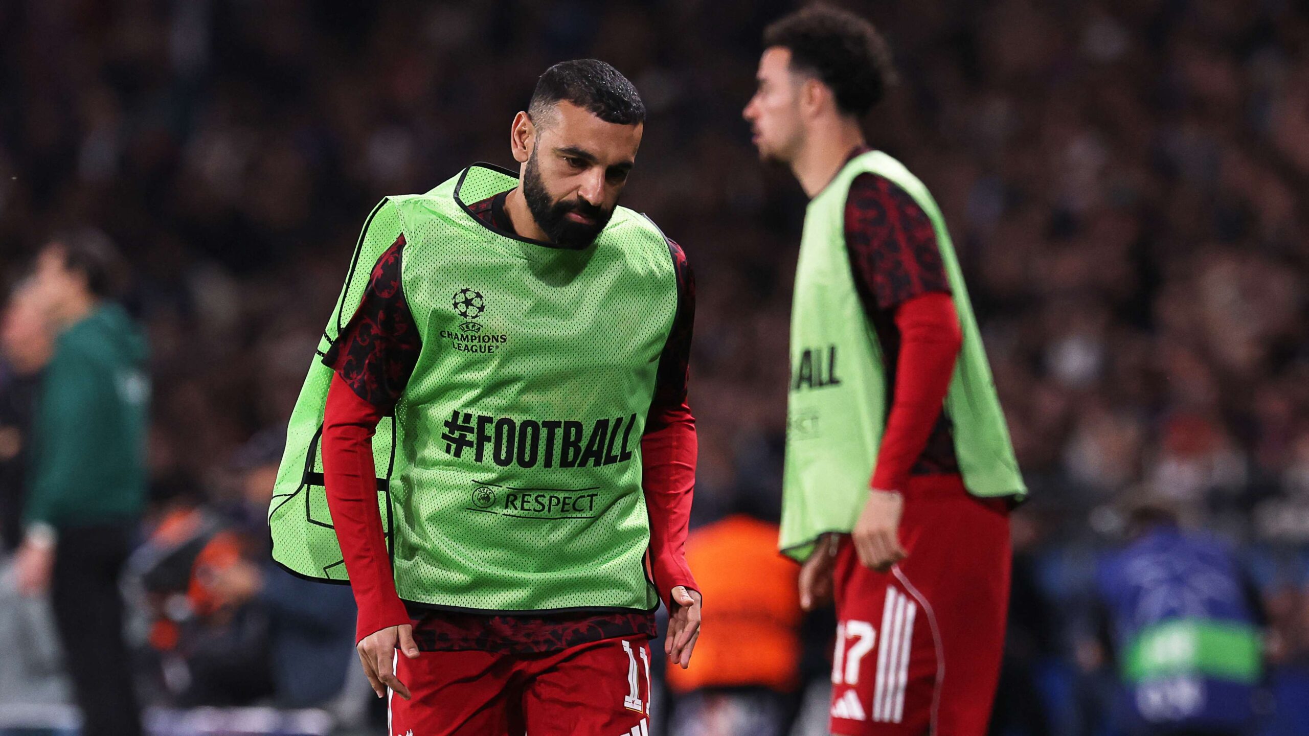 โมฮาเม็ด ซาลาห์ ไม่ขอให้สัมภาษณ์ หลัง อาร์เน่ สล็อต เบนช์ ซาลาห์ ในพ่าย ปารีส แซงต์-แชร์กแมง ยูฟ่า แชมเปียนส์ ลีก