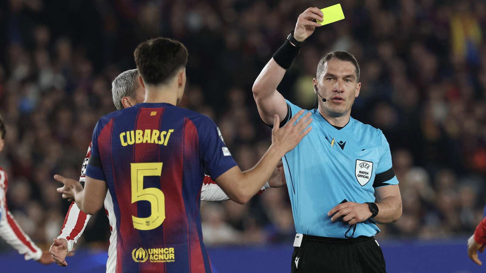 บาร์เซโลนาได้ชัยบางส่วนจากอุทธรณ์ต่อยูฟ่าเกี่ยวกับผู้ตัดสินอิสตวาน คอวักส์ในศึกยูฟ่าแชมเปียนส์ลีกกับแอตเลติโก มาดริด