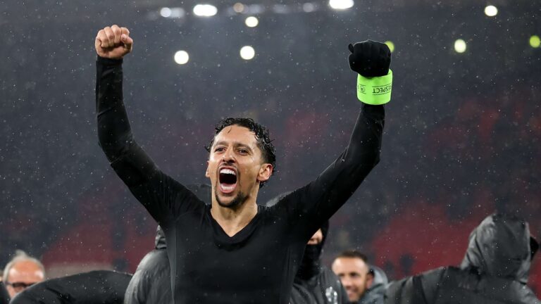 ดีกว่าประตู! มาร์ควินญอสชื่นชมการเคลียร์สำคัญช่วยปารีส แซงต์-แชร์กแมง เขี่ยล Liverpool ร่วง ยูฟ่า แชมเปียนส์ ลีก