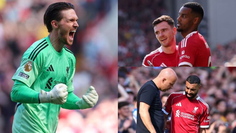 ลิเวอร์พูลชนะคริสตัล พาเลซ 3-1 อิซัค-เวิร์ทซ์ซัดนำ วูดแมนฮีโร่เซฟสำคัญ แต่ซาลาห์อาจจบฤดูกาลด้วยอาการบาดเจ็บ