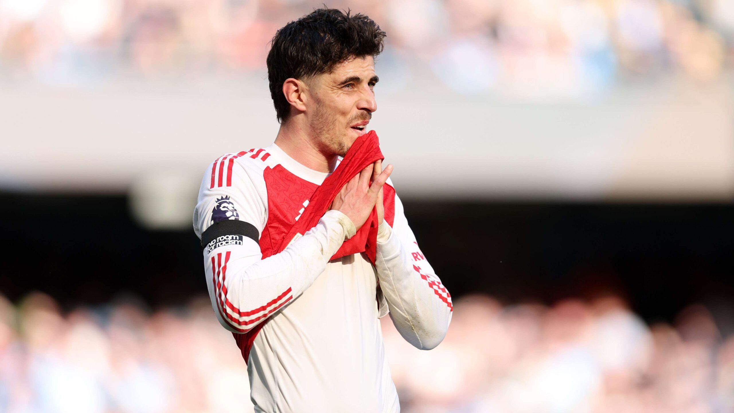 ไค ฮาเวิร์ทซ์ พลาดช่วยอาร์เซนอลในศึกยูฟ่า แชมเปียนส์ลีก พบ แอตเลติโก มาดริด หลังบาดเจ็บระหว่างชนะนิวคาสเซิล