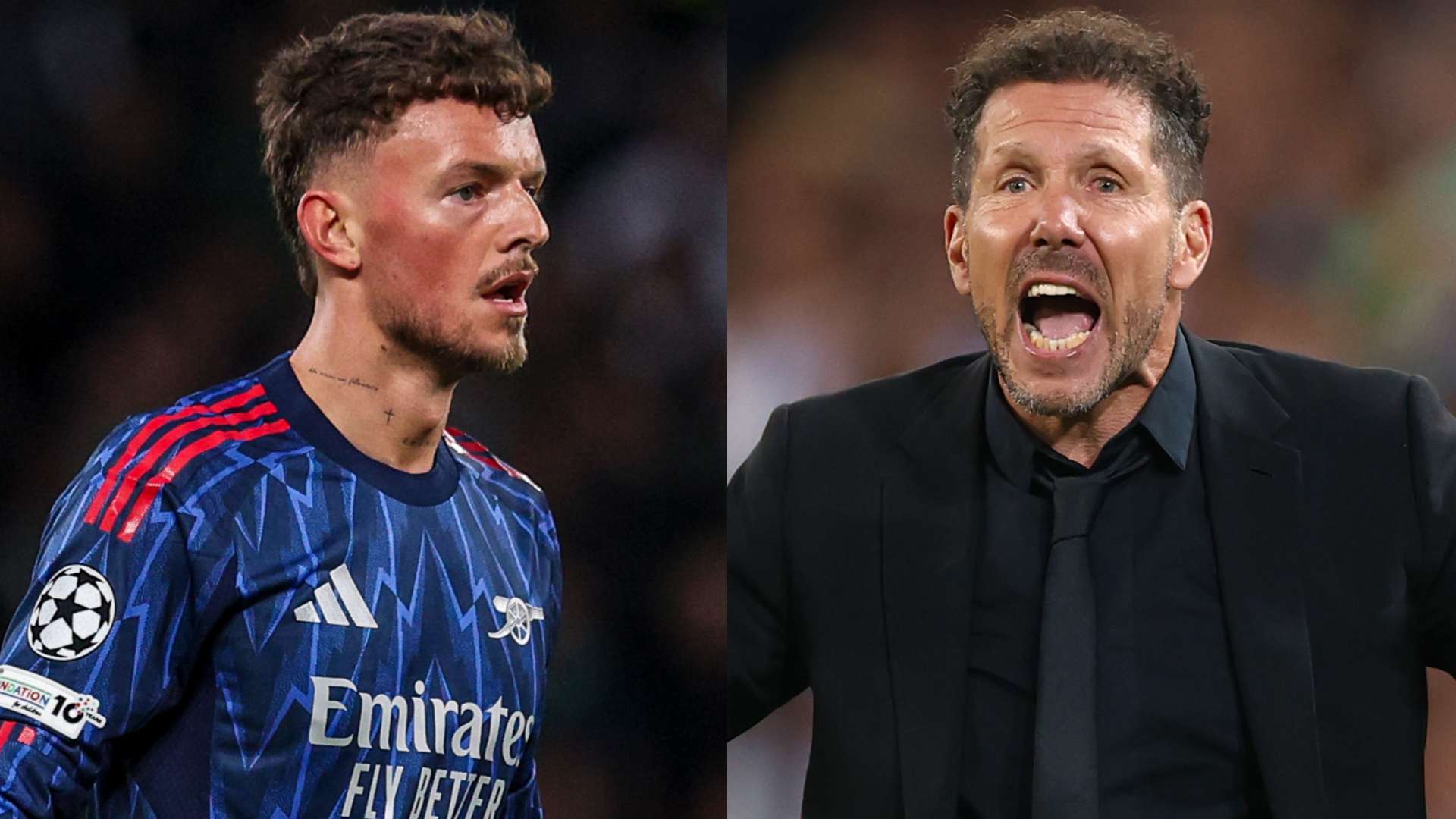 ซิเมโอเน่เห็นแดงต่อการดูหมิ่นตรา หลังจบเกม แอตเลติโก มาดริด ปะทะ อาร์เซนอล: ตบหลังเบ็น ไวต์หลายครั้ง พร้อมทฤษฎีเดินเหยียบตรา