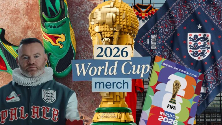 ของที่ระลึกฟุตบอลโลก 2026 ครบทุกแนว: ตั้งแต่ชุด LEGO ถ้วยรางวัลไปจนถึงเสื้อผ้า Retro และคอลเลกชันจากแบรนด์ดัง