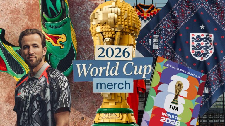สินค้าพรีเมี่ยมฟุตบอลโลก 2026: ตั้งแต่ชุดเลโก้ถ้วยรางวัลไปจนถึงเสื้อย้อนยุค