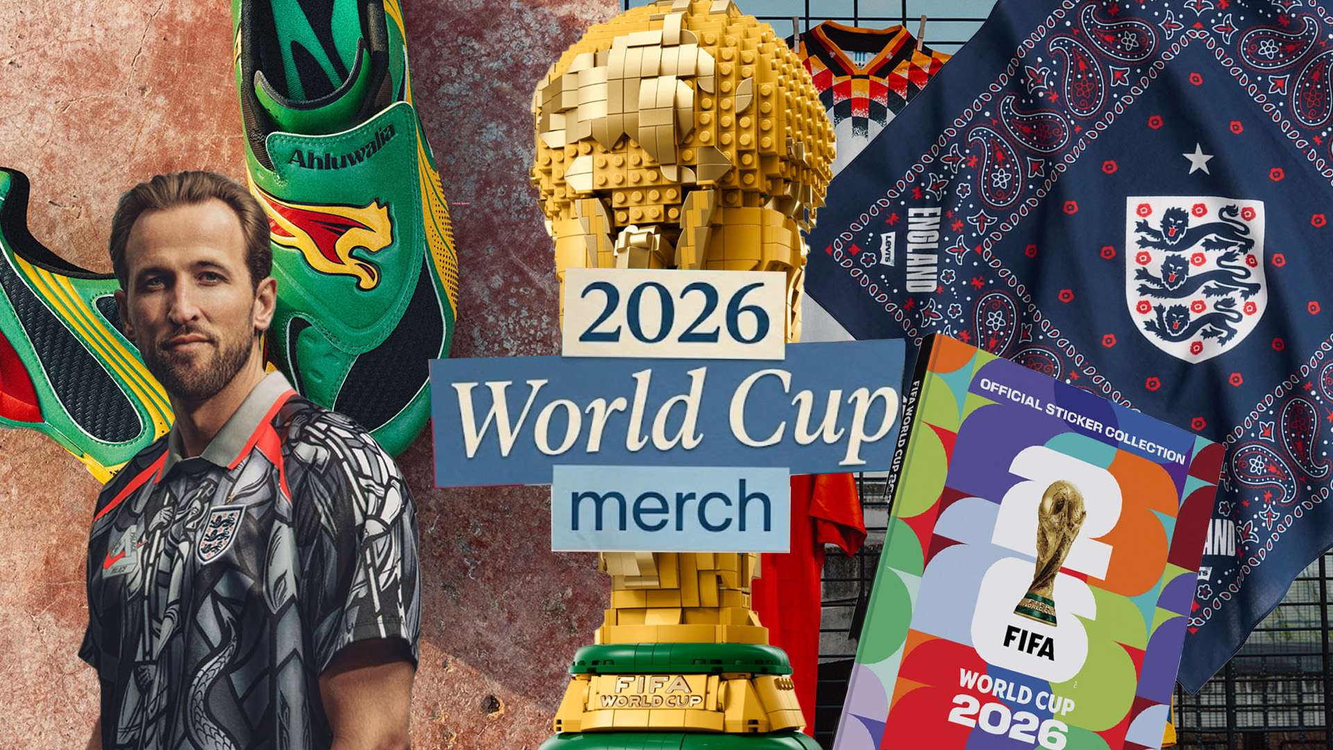 สินค้าพรีเมี่ยมฟุตบอลโลก 2026: ตั้งแต่ชุดเลโก้ถ้วยรางวัลไปจนถึงเสื้อย้อนยุค
