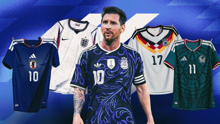 20 ชุดฟุตบอลโลก 2026 ที่น่าจับตามอง: อังกฤษ อาร์เจนตินา ฝรั่งเศส และทีมชาติมากมาย