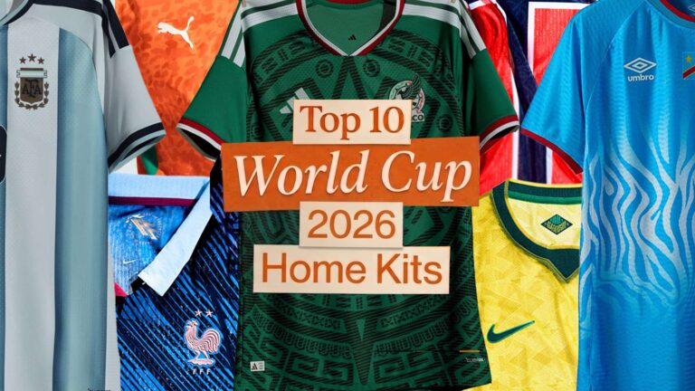ชุดเหย้า ฟุตบอลโลก 2026 10 อันดับ พร้อมแหล่งซื้อ: ส่องดีไซน์เด่นจากทั่วโลก